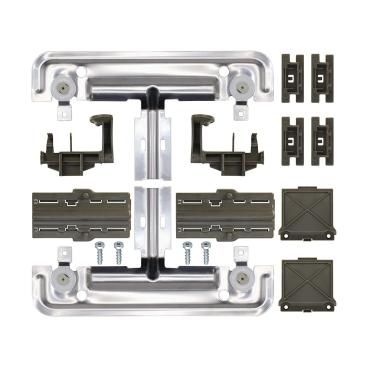 Kenmore 221.4545N711 Dishwasher Rack Adjuster Kit (White Wheels) - Genuine OEM