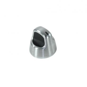 KitchenAid KERS205TBL4 Burner Control Knob - Stainless Steel - Genuine OEM