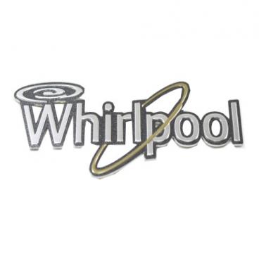 Whirlpool 7MWFW86HEBC0 Whirlpool Nameplate Logo - Genuine OEM