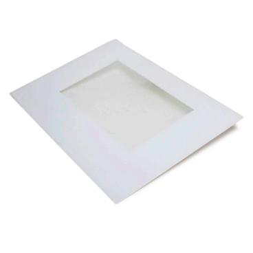 Whirlpool WEC310S0LB1 Outer Glass Door Panel (White) - Genuine OEM