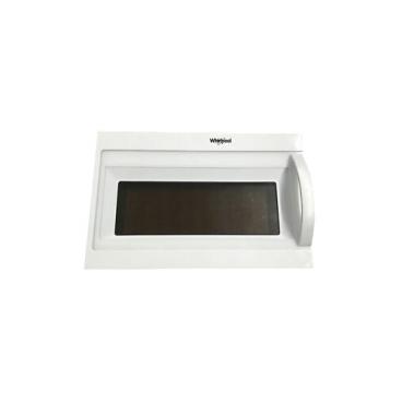 Whirlpool WMH31017HB0 Microwave Door Assembly - White - Genuine OEM