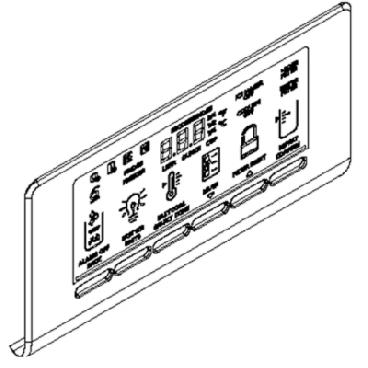 Whirlpool WRS571CIDB02 Water/Ice Dispenser Touchpad Control Panel - Black  - Genuine OEM