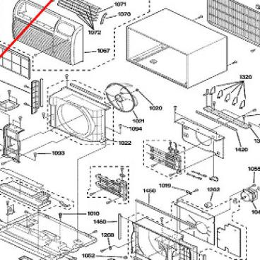 GE Part# WJ02X10025 Notch Spring (OEM)