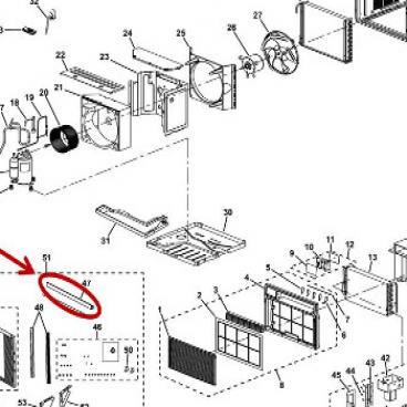 GE Part# WJ82X20183 Guide (OEM) Top