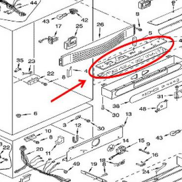 Whirlpool Part# WP2252138 Electronic Control (OEM)