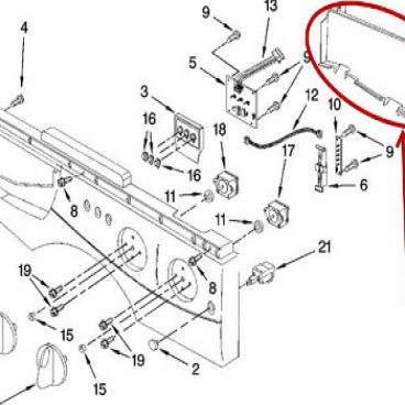 Whirlpool Part# WP8182354 Shield (OEM)