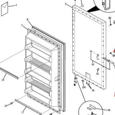 GE Part# WR01X10875 Screw Set (OEM)