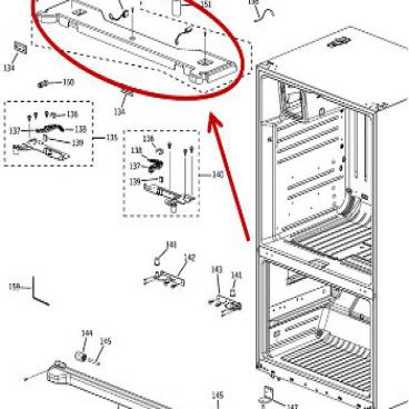 GE Part# WR13X10540 Top Table Assembly (OEM)