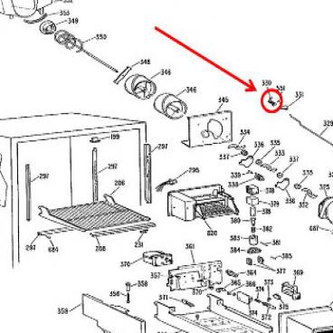 GE Part# WR2X4759 Actuator Spring (OEM)