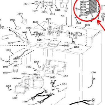 GE Part# WR84X10068 Condenser Assembly (OEM)