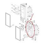 Whirlpool Part# 12978067SQ FIP Door (OEM) SS