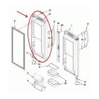 Whirlpool Part# 13094732SQ FIP Door (OEM) SS