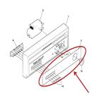 Frigidaire Part# 154381103 Control Panel Insert (OEM)
