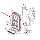 Frigidaire Part# 216528102 Door Panel (OEM) Inner