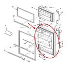 Whirlpool Part# 2266588W FIP Door (OEM) White