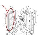 Frigidaire Part# 241988046 Door Assembly (OEM)