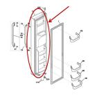 Frigidaire Part# 241993804 Door Assembly (OEM)