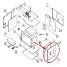 Dacor Part# 27893 Case Assembly (OEM) Right Side