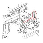 Frigidaire Part# 316026905 End Cap (OEM) Left