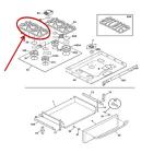 Frigidaire Part# 318231301 Grate (OEM)