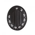 Admiral 656WH-EHVW Temperature Control Knob (Black - Genuine OEM