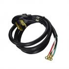 Admiral AED4675EW0 Dryer Power Cord (Black) - Genuine OEM