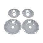 Amana ARR629WW Drip Bowl Kit (Two 6 Inch and Two 8 Inch) Genuine OEM