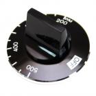 Hardwick CF1626W119RS Gas Range Valve Knob (Black) - Genuine OEM