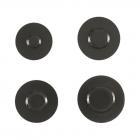 Ikea IGS426AS1 Burner Cap Set (Black) - Genuine OEM