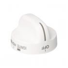 Inglis IGS325RQ0 Burner Control Knob (White) - Genuine OEM