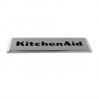 KitchenAid KDRS467VMW00 Nameplate (Stainless) - Genuine OEM