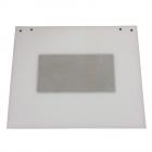 KitchenAid KEMS377GBS2 Oven Door Glass (Outer, White) - Genuine OEM