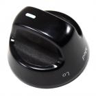 KitchenAid KGRS807SWH02 Oven Range Surface Burner Knob (Black) - Genuine OEM