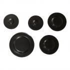 Maytag MGT8720DE03 Heating Element Cap Set (Black) - Genuine OEM