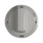 Whirlpool GGG390LXB01 Range Control Knob (White) - Genuine OEM