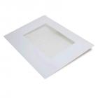 Whirlpool WEG515S0FB2 Outer Glass Door Panel (White) - Genuine OEM