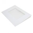 Whirlpool WFC150M0EW1 Outer Door Glass - Genuine OEM