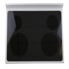 Whirlpool WFE515S0EB2 Glass Cooktop (White) - Genuine OEM