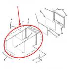 Whirlpool WOD51EC0AB03 Outer Door Glass Assembly - Genuine OEM