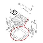 Whirlpool Part# 4011F303-51 Burner Box (OEM)