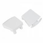 Gibson FV16M5WSFA Door Handle End Cap Set (White) - Genuine OEM