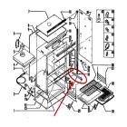 Frigidaire Part# 5303317129 Rack Guide Angle (OEM)