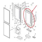 Whirlpool Part# 67005669 Door Foam Assembly (OEM) RH