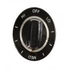 GE 24588B0 Infinite Control Knob (Black) - Genuine OEM