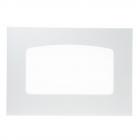 GE EER2000M01WW Outer Door Glass (White) - Genuine OEM