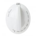 GE JB450DF1WW Temperature Control Knob (White - Genuine OEM