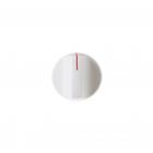 GE JBP25GR3 Burner Control Knob (White) - Genuine OEM