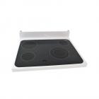 GE JBS60DF1WW Glass Cooktop Assembly (White) - Genuine OEM