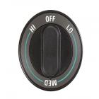 GE LEB116GT1WH Infinite Control Knob (Black) - Genuine OEM