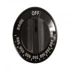 Hotpoint RGB532BEA4CT Temperature Control Knob (Black) - Genuine OEM